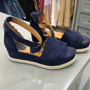 Chloe Lauren Wedge Sandals